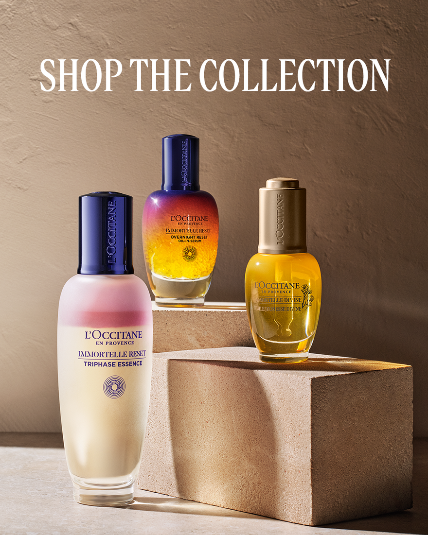 L'Occitane Immortelle セット Immortelle Reset Triphase Essence 5 oz | L'Occitane en Provence