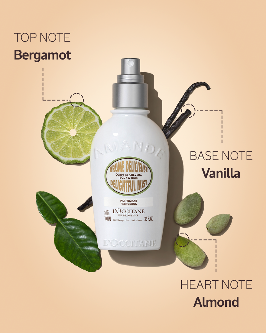 view 4/9 of Almond Hair & Body Mist, , USRECT