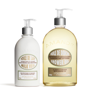 Almond Shower Moisturizing Duo | L&rsquo;Occitane en Provence