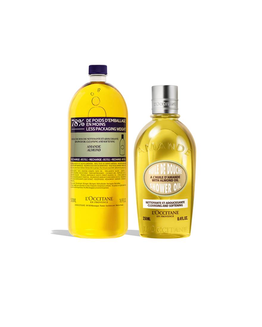 ロクシタン　アーモンドシャワーデュオ Almond Shower Oil Duo | L'Occitane en Provence