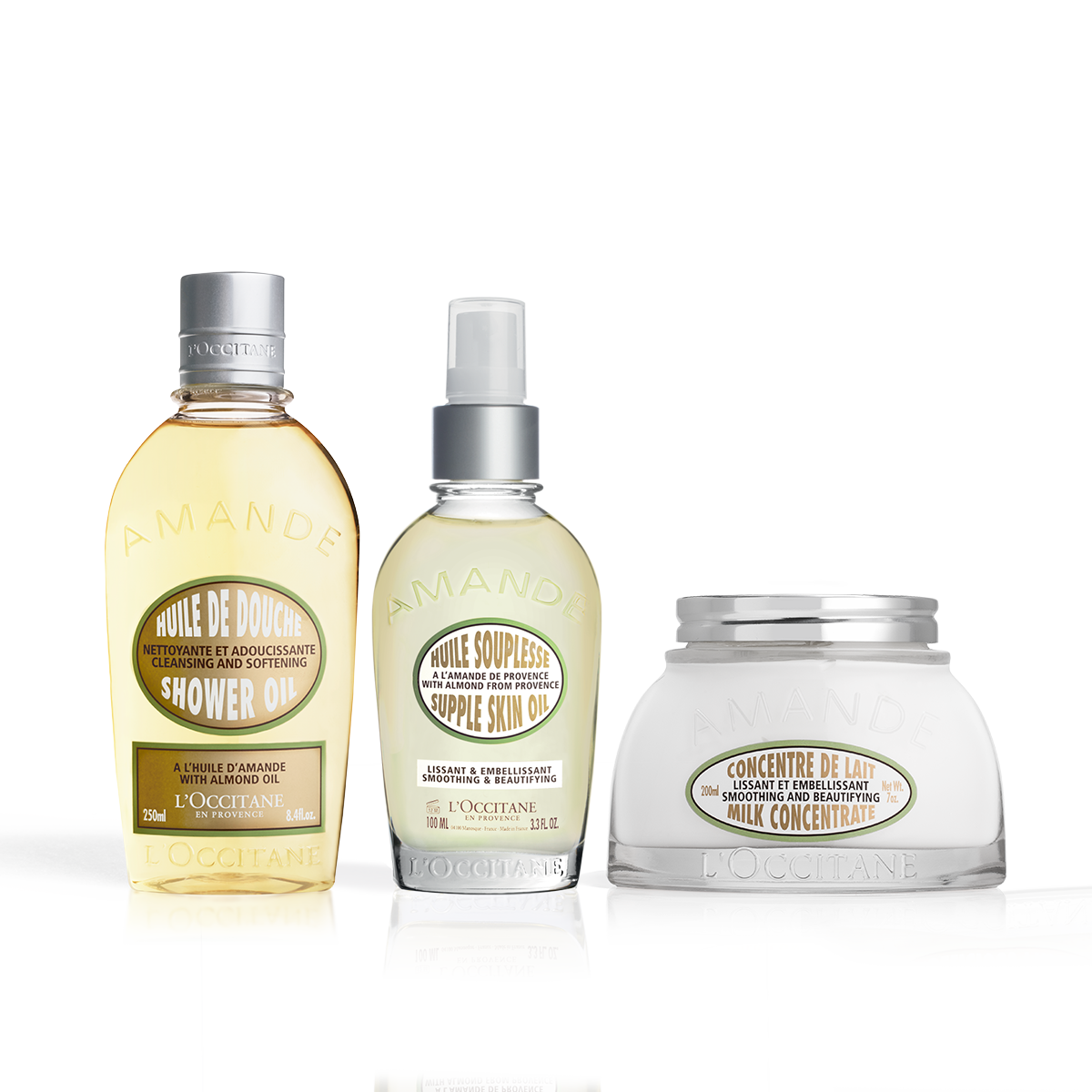 Almond Beauty Trio | Smoothing Body Care | L