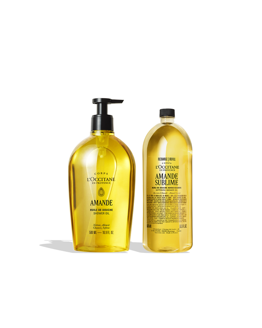 ロクシタン　アーモンドシャワーデュオ Amande (Almond) Sublime Shower Oil Duo | L'Occitane en Provence