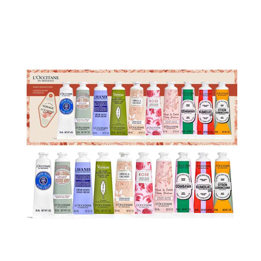 image 1/4 de L'OCCITANE 10-Piece Nourishing & Protective Classic Hand Cream Holiday Set, , CARECT