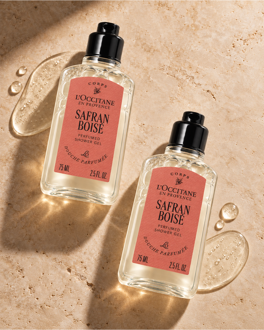 view 2/6 of Safran Bois&eacute; Perfumed Shower Gel, , CARECT