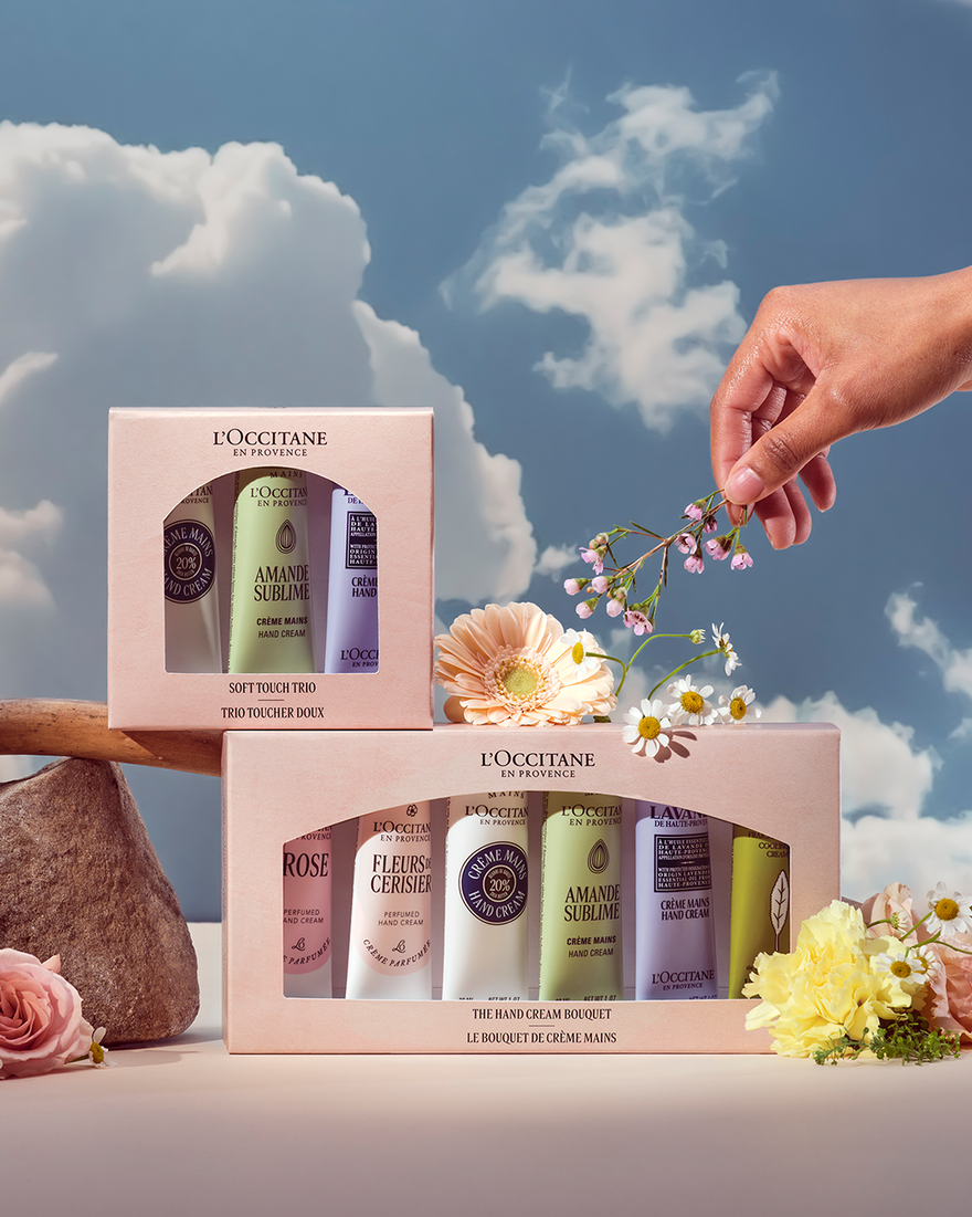 Hand Cream Gift Set Collection – Hand Cream Bouquet | L'Occitane