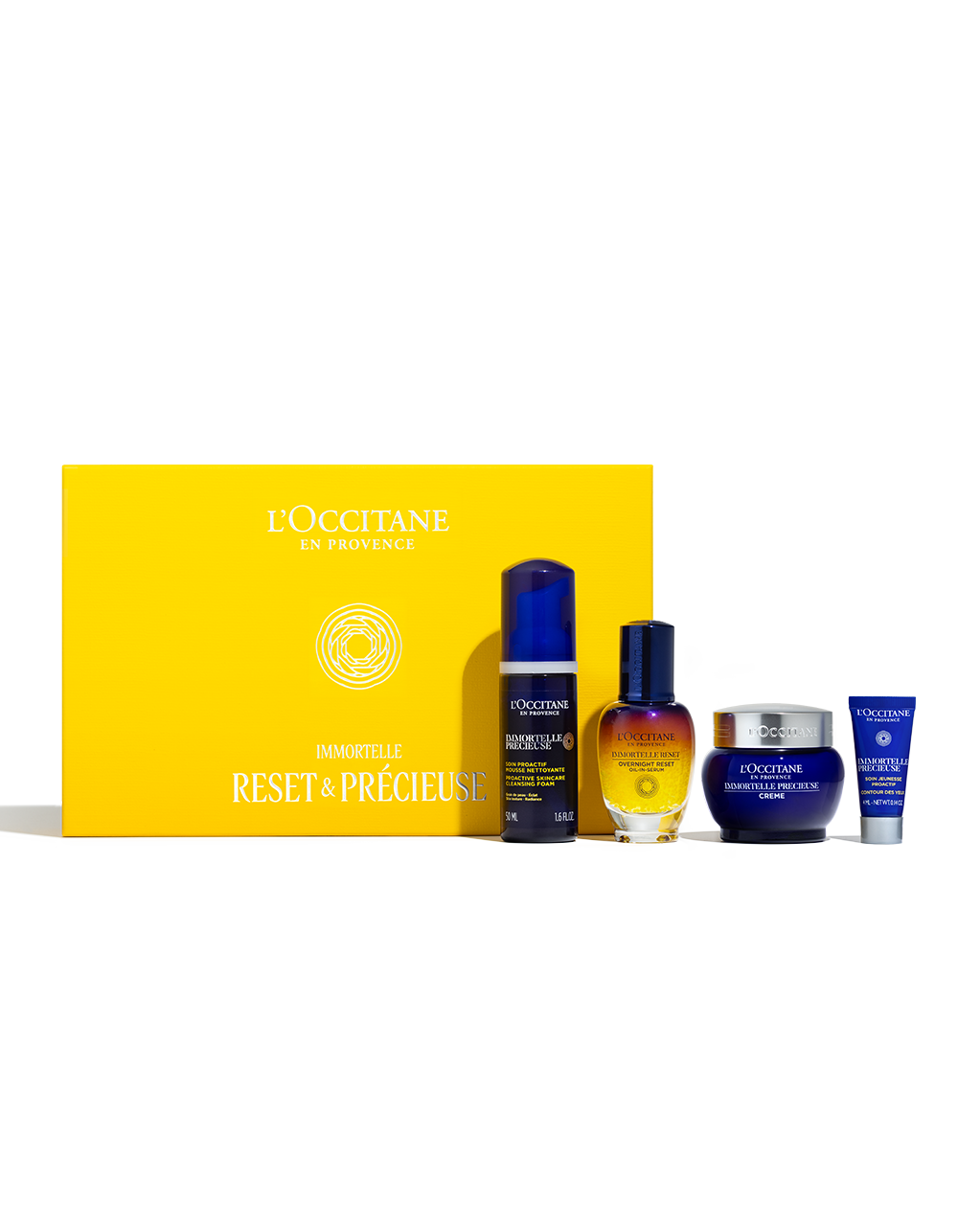 EXTRA RESET CREAM & ESSENCE セット Immortelle Reset & Precious Collection | L'Occitane en Provence