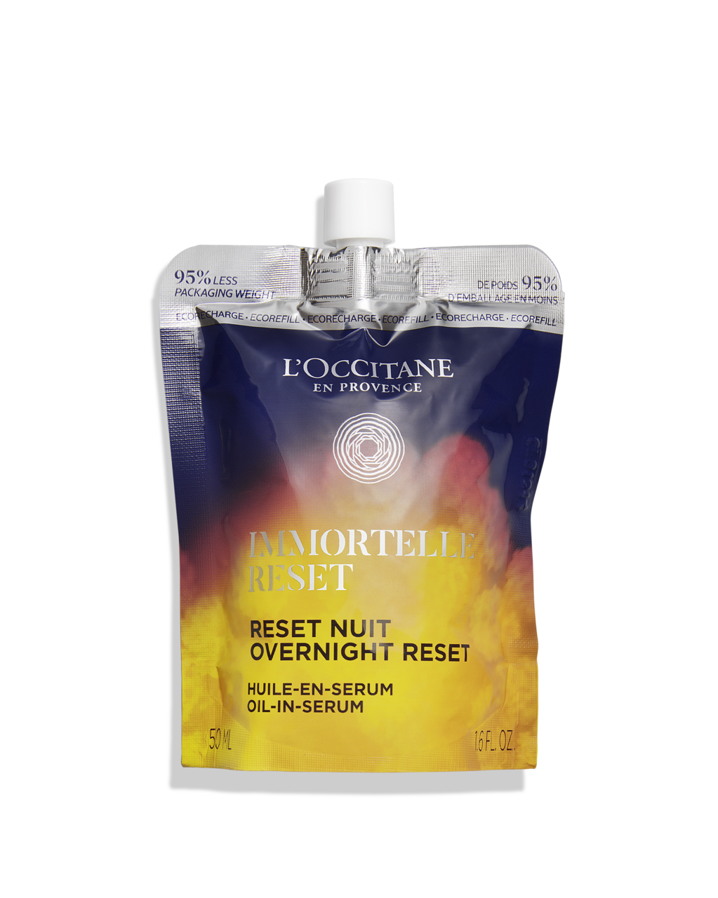 Immortelle Overnight Reset Oil-in-Serum Refill, , RECT