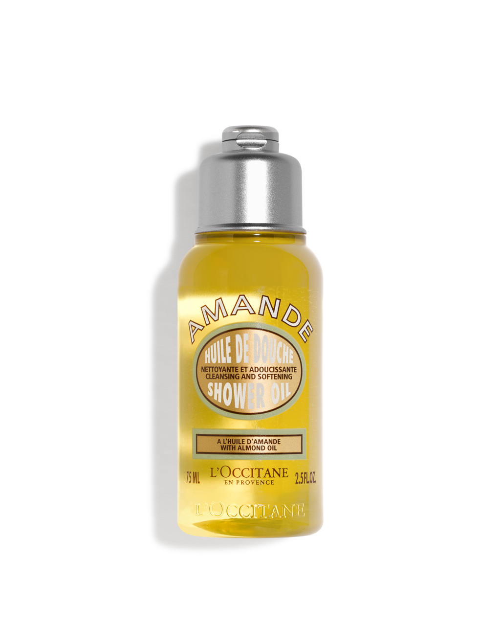 Almond Shower Oil (Travel Size) USA 2.5 fl.oz | L'Occitane en Provence