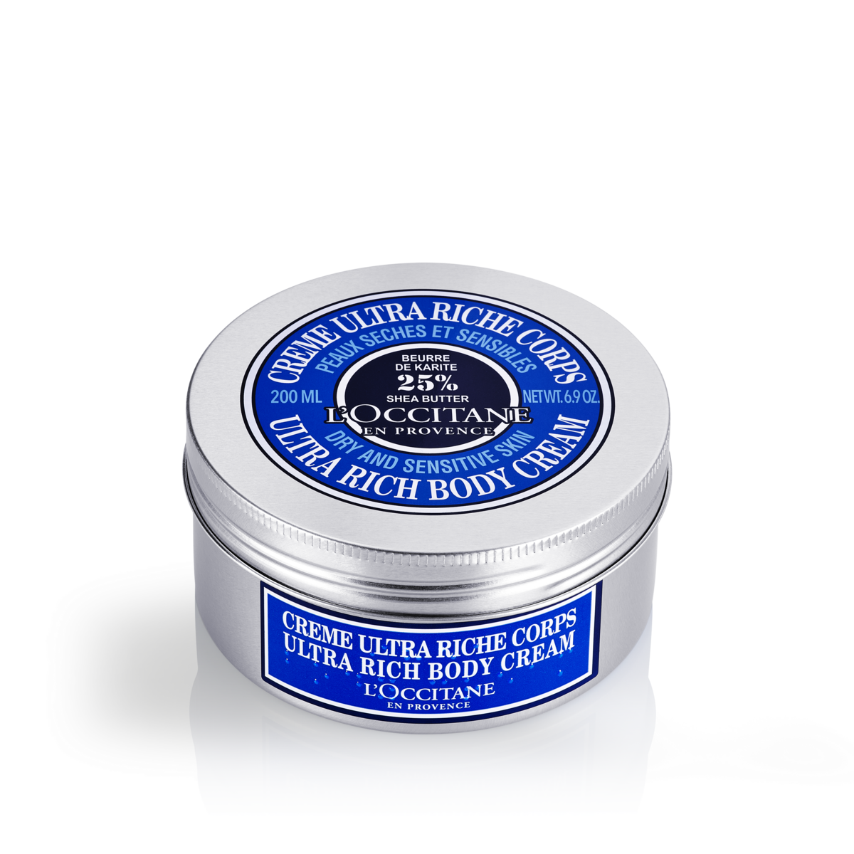 Shea Butter Body Cream - Ultra Rich & Hydrating 6.9 oz | L