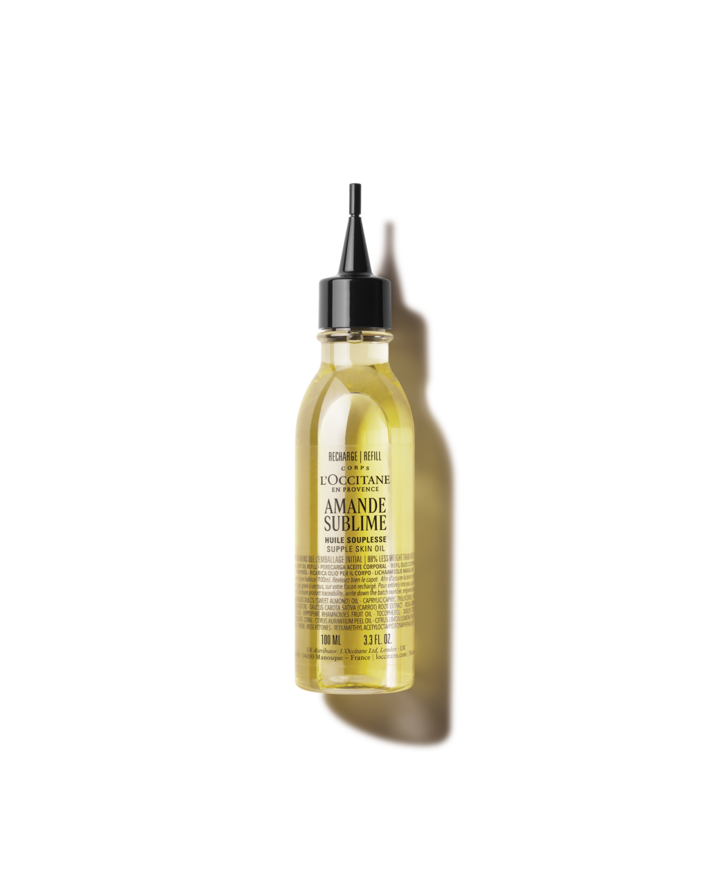 Amande Supple Skin Oil Refill - 3.3 fl. oz | L'Occitane en Provence