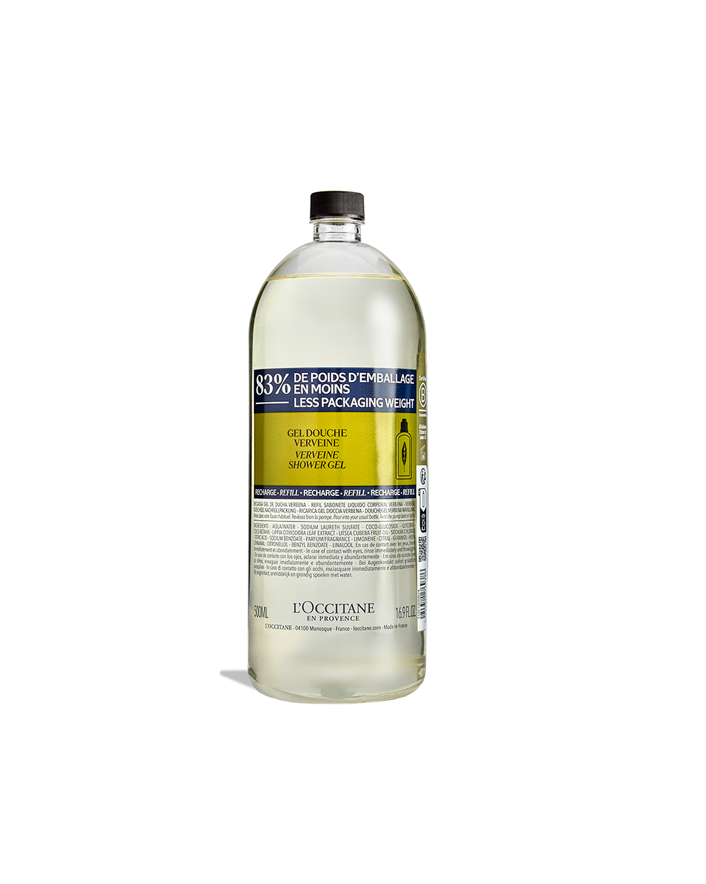 Verbena Shower Gel Refill Refill - 16.9 fl. oz | L'Occitane en