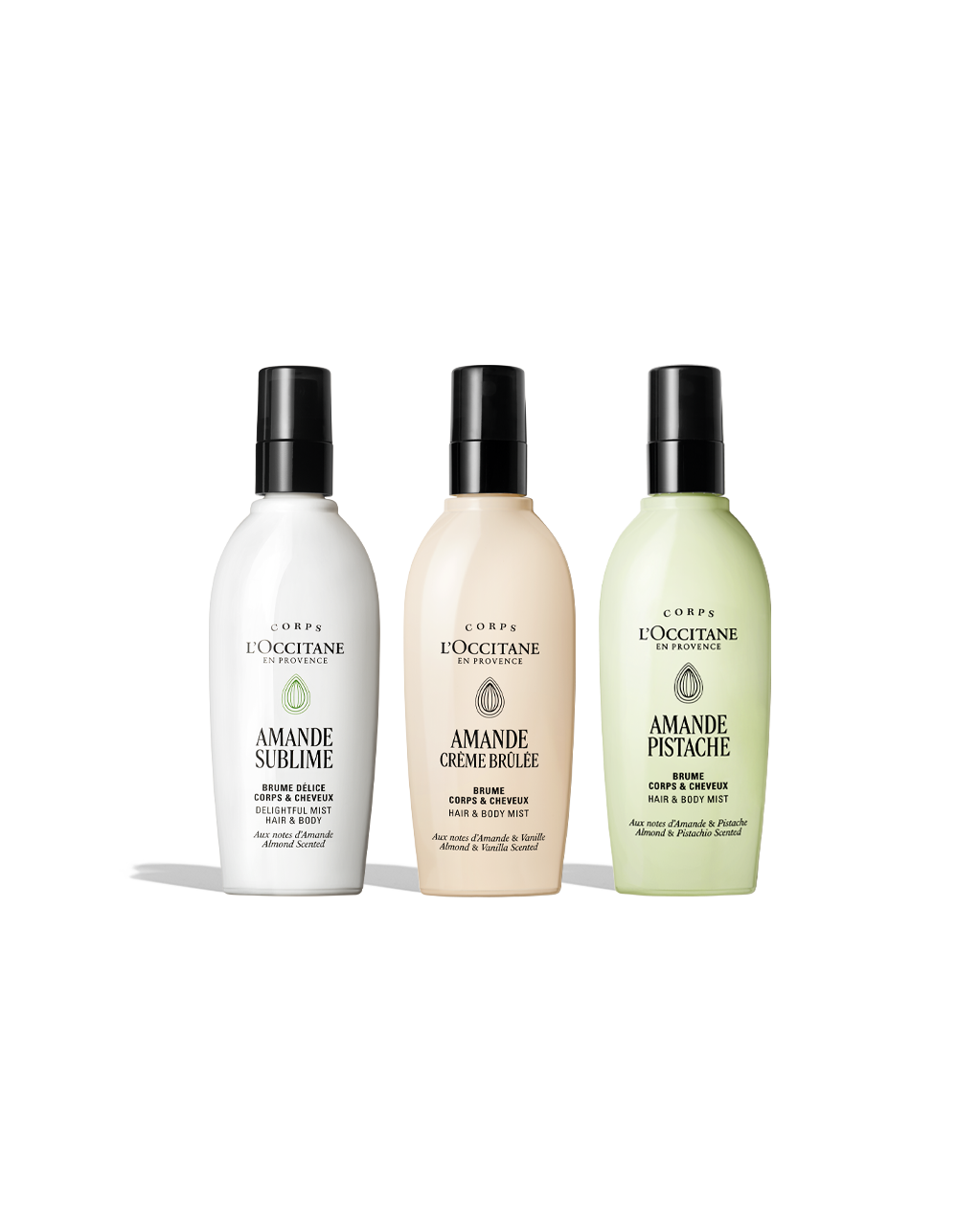 L'Occitane Eau de Parfum 3本セット Mist Trio | L'Occitane en Provence