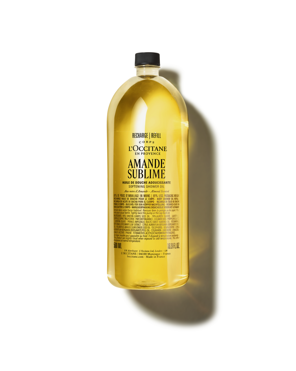 Amande (Almond) Shower Oil 16.9 fl. oz | L'Occitane en Provence