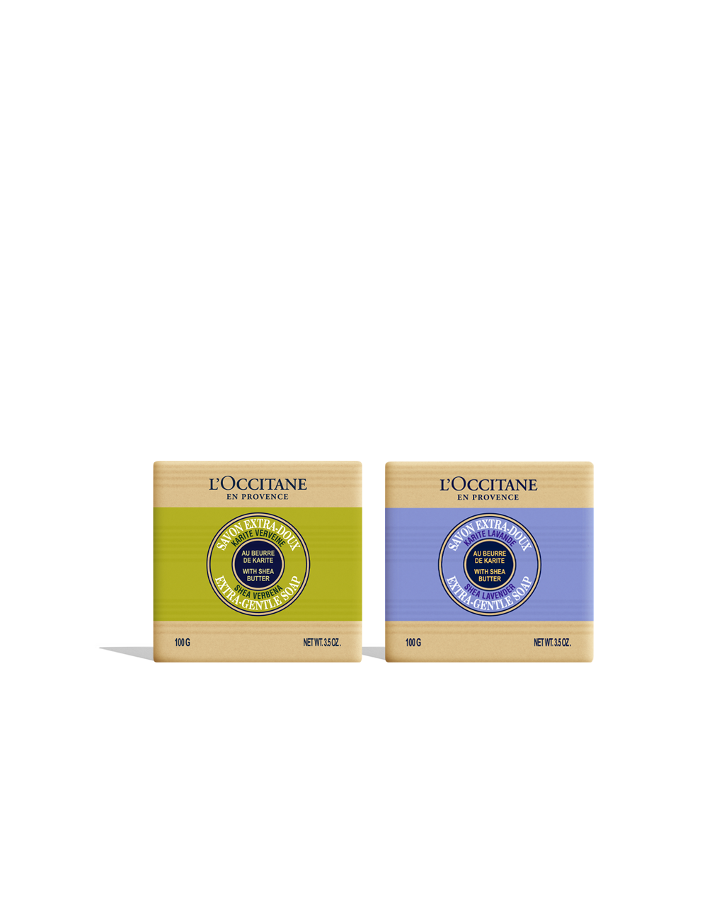 Shea Lavender + Verbena Soap Duo | L'Occitane en Provence
